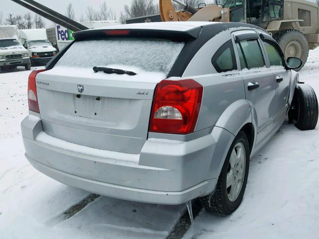 1B3HB48B58D755175 - 2008 DODGE CALIBER SX GRAY photo 4