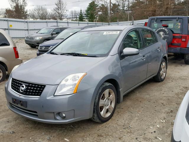 3N1AB61E68L664073 - 2008 NISSAN SENTRA 2.0 GRAY photo 2