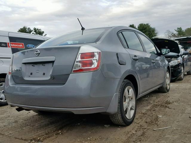 3N1AB61E68L664073 - 2008 NISSAN SENTRA 2.0 GRAY photo 4