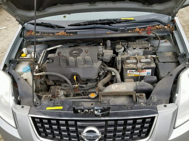 3N1AB61E68L664073 - 2008 NISSAN SENTRA 2.0 GRAY photo 7