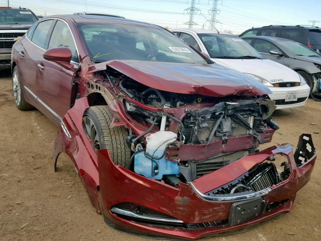 1G4ZR5SS1HU200765 - 2017 BUICK LACROSSE P RED photo 1