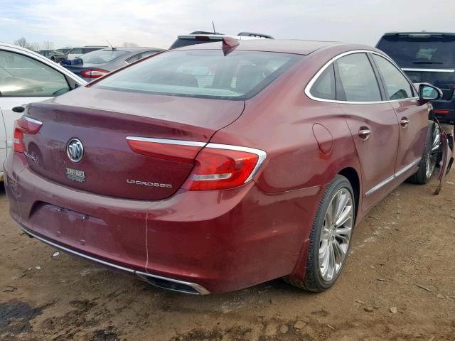 1G4ZR5SS1HU200765 - 2017 BUICK LACROSSE P RED photo 4