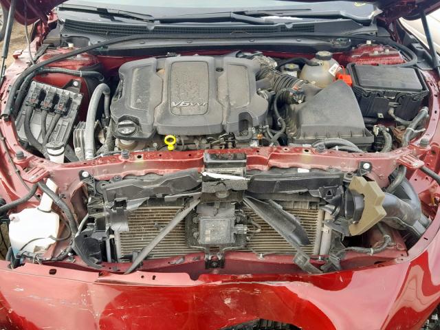 1G4ZR5SS1HU200765 - 2017 BUICK LACROSSE P RED photo 7