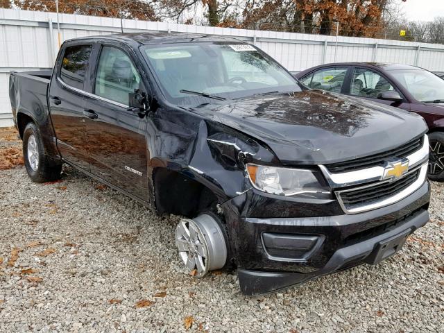 1GCGSBEA2H1167665 - 2017 CHEVROLET COLORADO BLACK photo 1