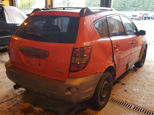 5Y2SL628X3Z412660 - 2003 PONTIAC VIBE RED photo 4