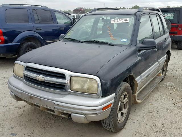 2CNBE634916921410 - 2001 CHEVROLET TRACKER LT BLACK photo 2