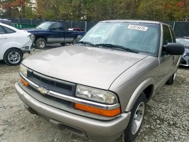 1GCCS194XX8134450 - 1999 CHEVROLET S TRUCK S1 SILVER photo 2