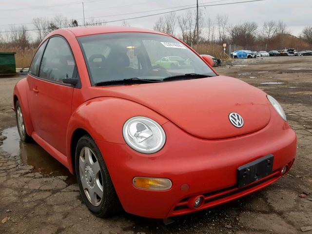 3VWBB61C2WM020932 - 1998 VOLKSWAGEN NEW BEETLE RED photo 1