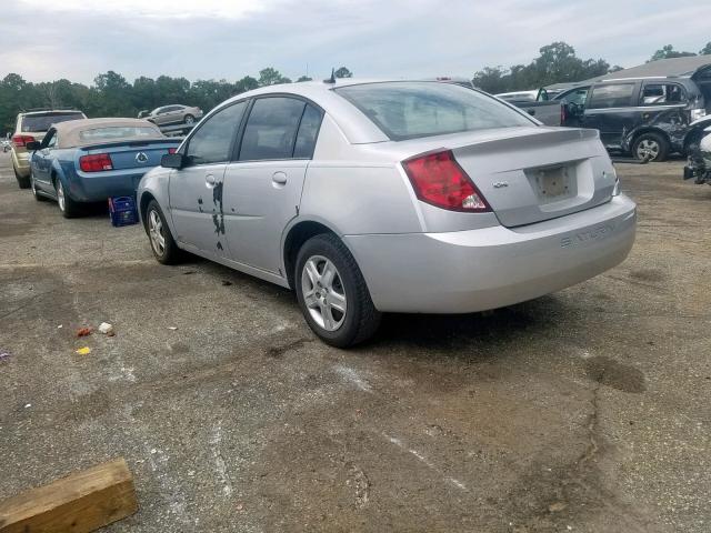 1G8AJ55F26Z140447 - 2006 SATURN ION LEVEL SILVER photo 3