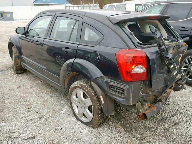 1B3HB48B58D509548 - 2008 DODGE CALIBER SX BLACK photo 3