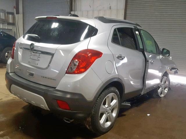 KL4CJASB3GB674683 - 2016 BUICK ENCORE SILVER photo 4