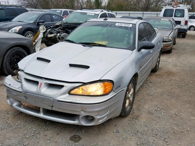 1G2NV52EX3C273967 - 2003 PONTIAC GRAND AM G SILVER photo 2