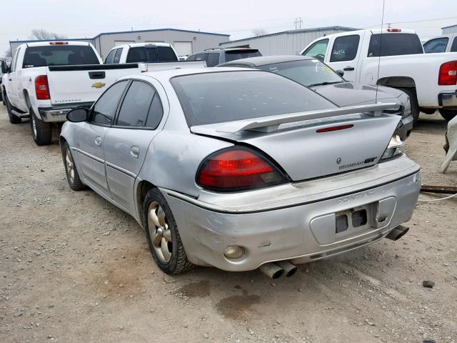 1G2NV52EX3C273967 - 2003 PONTIAC GRAND AM G SILVER photo 3