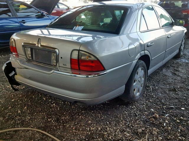 1LNHM86S84Y628969 - 2004 LINCOLN LS SILVER photo 4