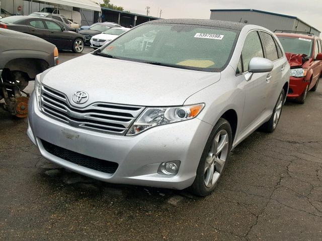 4T3ZK11A49U015415 - 2009 TOYOTA VENZA BASE SILVER photo 2