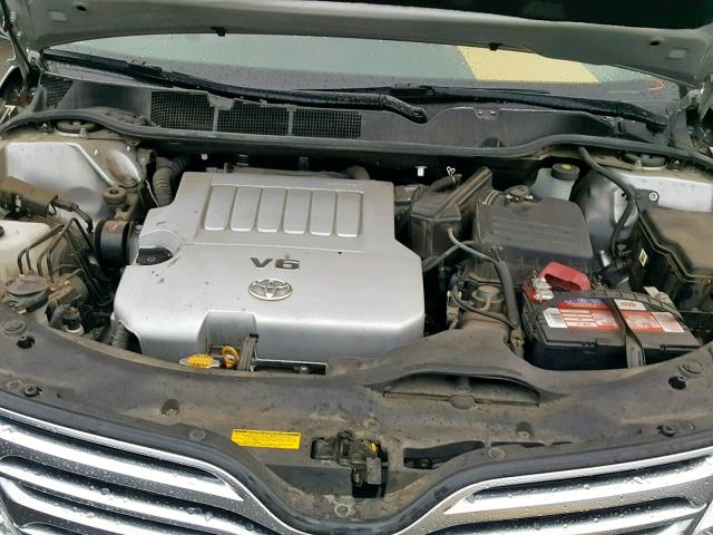 4T3ZK11A49U015415 - 2009 TOYOTA VENZA BASE SILVER photo 7