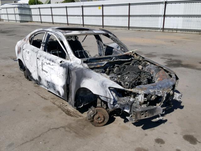 JTHBK262785073922 - 2008 LEXUS IS 250 BURN photo 1