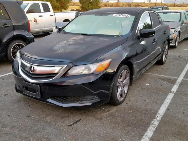 19VDE1F3XEE007054 - 2014 ACURA ILX 20 BLACK photo 2