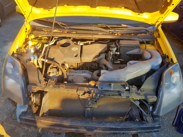 3N1CB61E77L706421 - 2007 NISSAN SENTRA SE- YELLOW photo 7