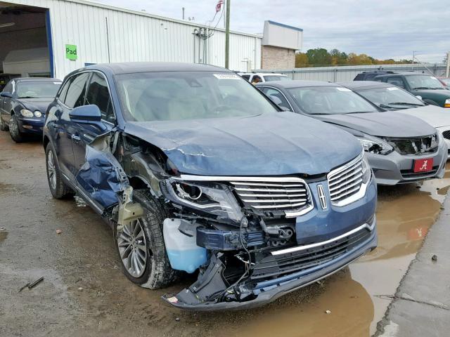 2LMPJ6KR9JBL47661 - 2018 LINCOLN MKX SELECT BLUE photo 1