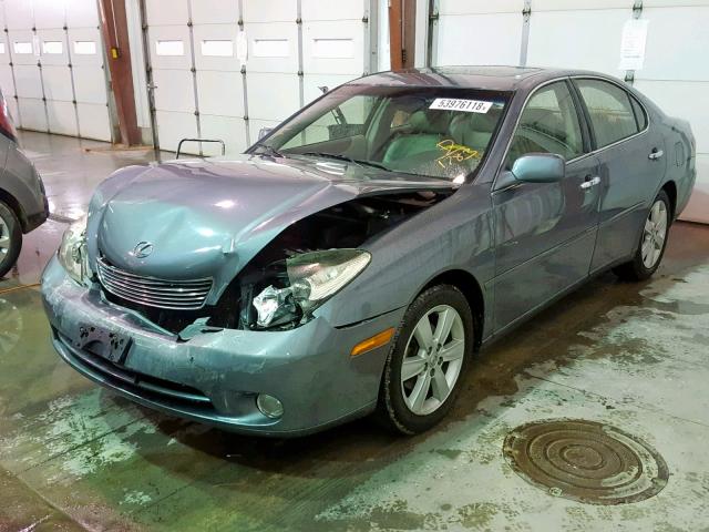 JTHBA30G955091783 - 2005 LEXUS ES 330 GRAY photo 2