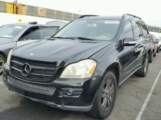 4JGBF71E57A184197 - 2007 MERCEDES-BENZ GL 450 4MA BLACK photo 2