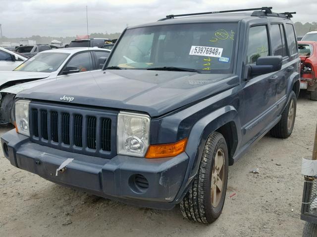 1J8HH48K96C352826 - 2006 JEEP COMMANDER Mavi foto 2