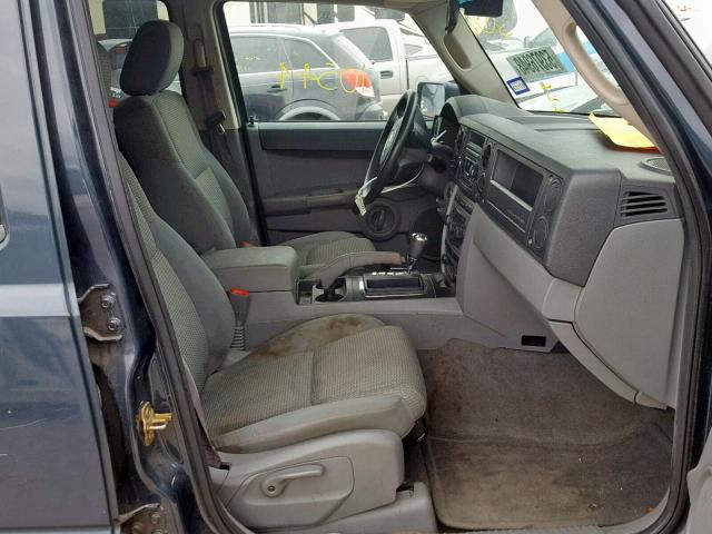 1J8HH48K96C352826 - 2006 JEEP COMMANDER Mavi foto 5