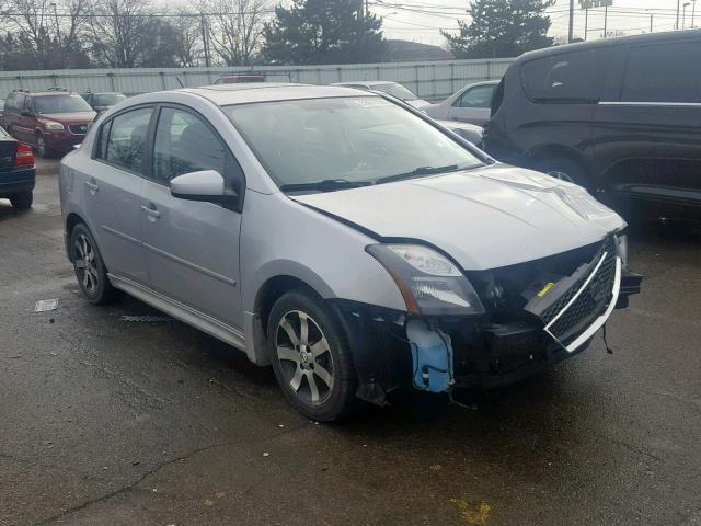 3N1AB6AP1CL710600 - 2012 NISSAN SENTRA 2.0 SILVER photo 1