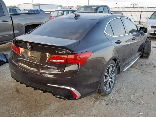 19UUB3F52JA001499 - 2018 ACURA TLX TECH BLACK photo 4