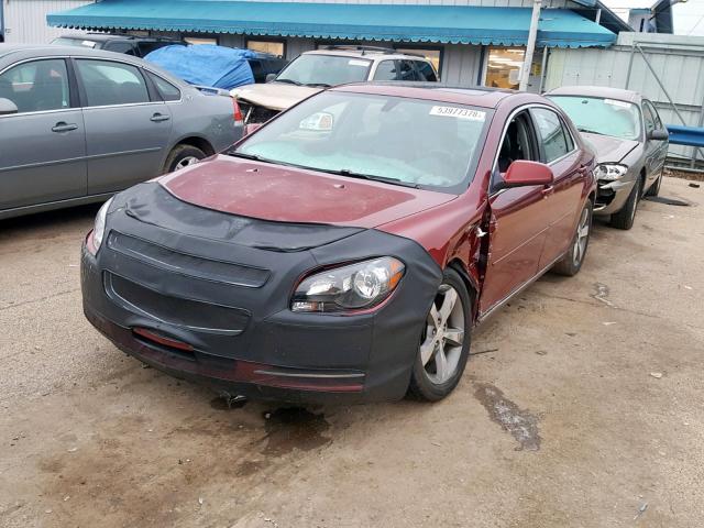 1G1ZJ57BX8F249397 - 2008 CHEVROLET MALIBU 2LT MAROON photo 2