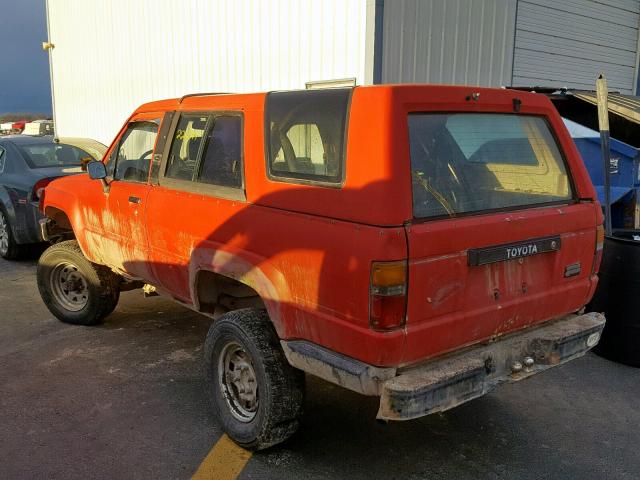 JT4RN62D4G0013386 - 1986 TOYOTA 4RUNNER RN RED photo 3