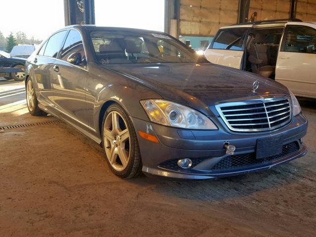 WDDNG71X47A076658 - 2007 MERCEDES-BENZ S550 GRAY photo 1