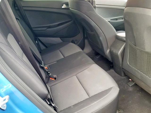 KM8J33A43JU724334 - 2018 HYUNDAI TUCSON LIM BLUE photo 6