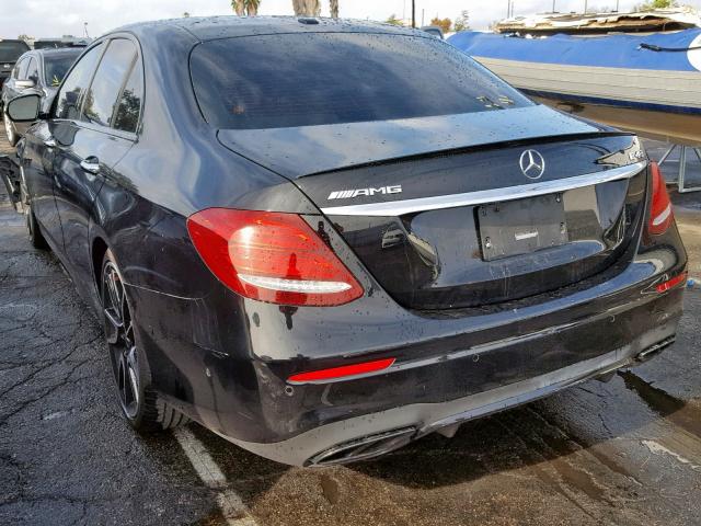 WDDZF6EB8HA162702 - 2017 MERCEDES-BENZ E 43 4MATI BLACK photo 3