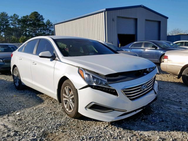 5NPE24AA7HH538028 - 2017 HYUNDAI SONATA ECO WHITE photo 1