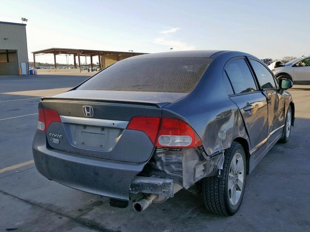 19XFA1F60BE009624 - 2011 HONDA CIVIC LX-S GRAY photo 4