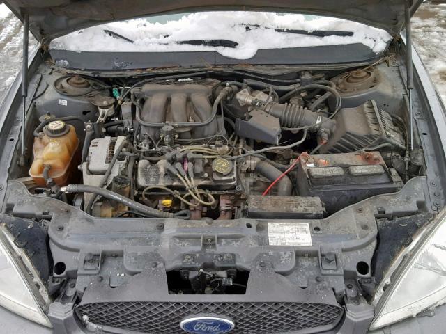 1FAFP56275A234199 - 2005 FORD TAURUS SEL GRAY photo 7