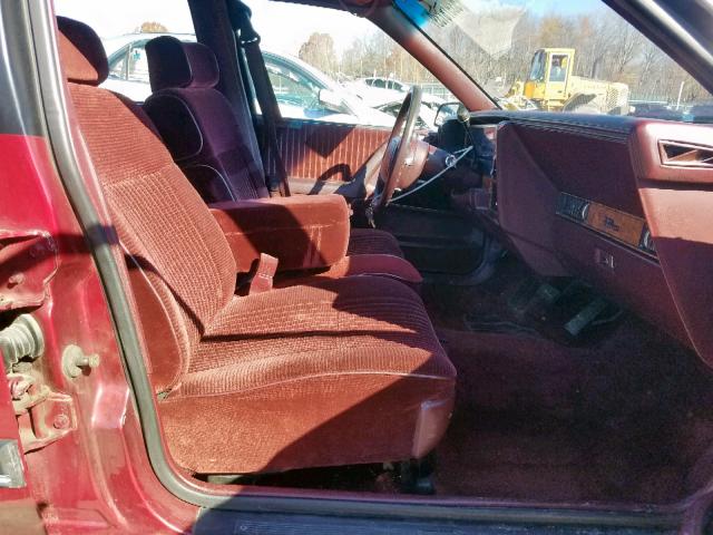 1G4AG85M0R6478791 - 1994 BUICK CENTURY SP BURGUNDY photo 5