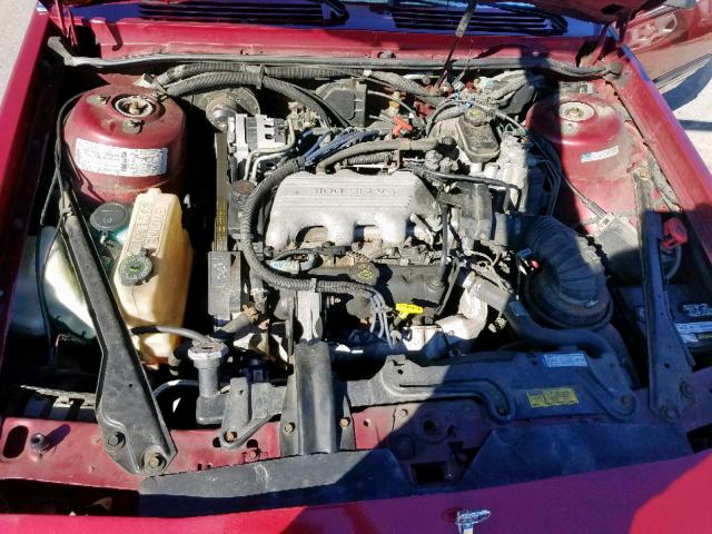 1G4AG85M0R6478791 - 1994 BUICK CENTURY SP BURGUNDY photo 7