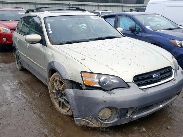 4S4BP86C654343802 - 2005 SUBARU LEGACY OUT GREEN photo 1