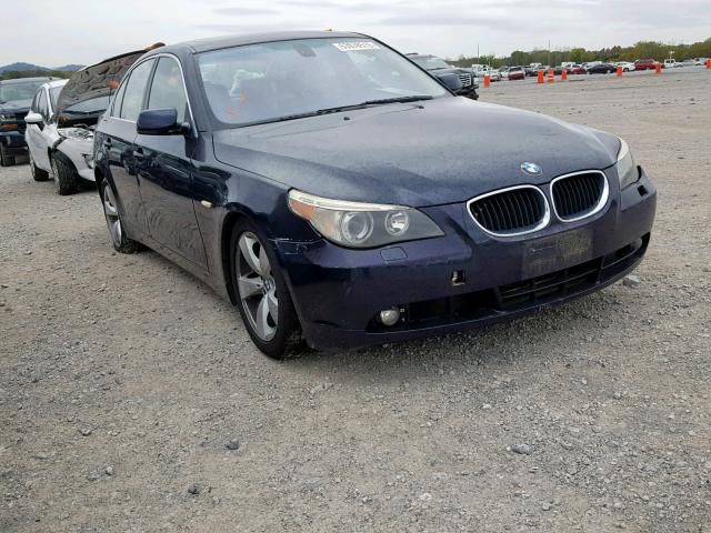 WBANE53576CK80144 - 2006 BMW 525 I BLACK photo 1