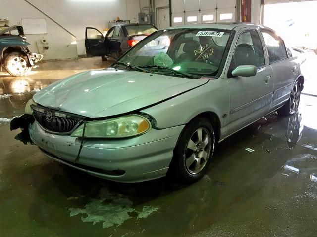 1MEFM66L5XK641869 - 1999 MERCURY MYSTIQUE L SILVER photo 2