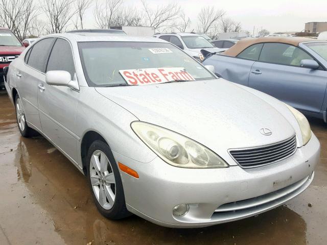 JTHBA30G665170958 - 2006 LEXUS ES 330 SILVER photo 1