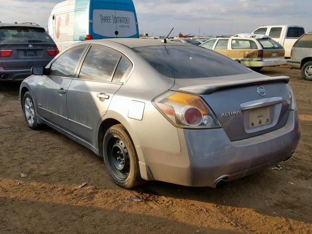 1N4CL21E29C166936 - 2009 NISSAN ALTIMA HYB GRAY photo 3