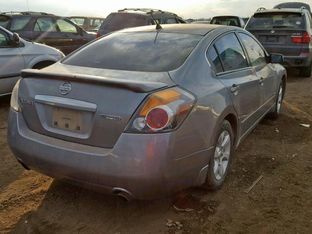 1N4CL21E29C166936 - 2009 NISSAN ALTIMA HYB GRAY photo 4