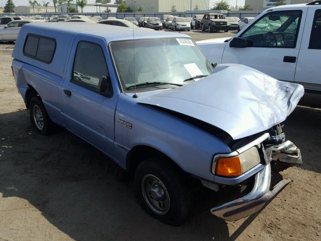 1FTCR10AXVTA45177 - 1997 FORD RANGER BLUE photo 1