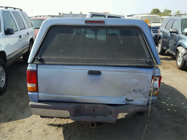 1FTCR10AXVTA45177 - 1997 FORD RANGER BLUE photo 6