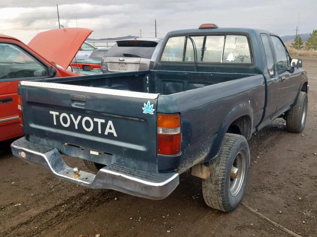 4TARN13P2SZ320275 - 1995 TOYOTA PICKUP 1/2 BLACK photo 4