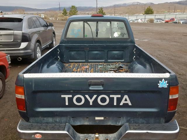 4TARN13P2SZ320275 - 1995 TOYOTA PICKUP 1/2 BLACK photo 6